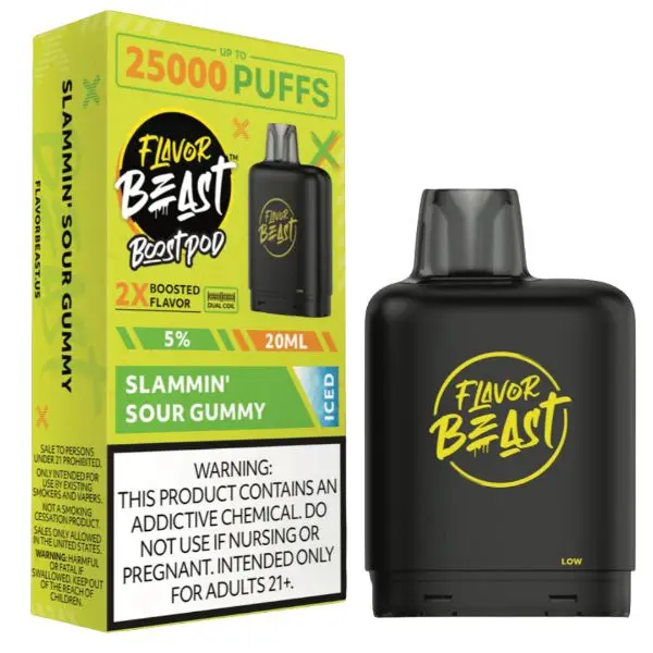 Flavor Beast Boost Pods 25,000 Puffs with FREE Battery - Image 10