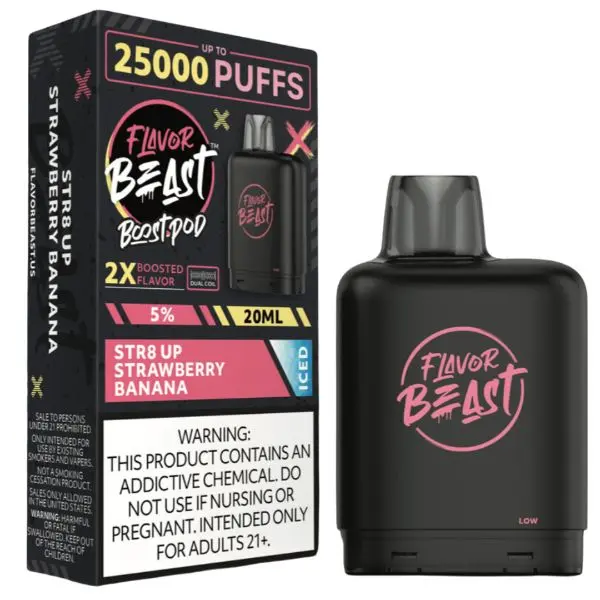 Flavor Beast Boost Pods 25,000 Puffs with FREE Battery - Image 9