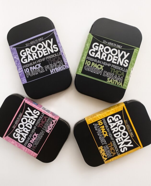 GROOVY GARDENS 10 PACK PREROLLS