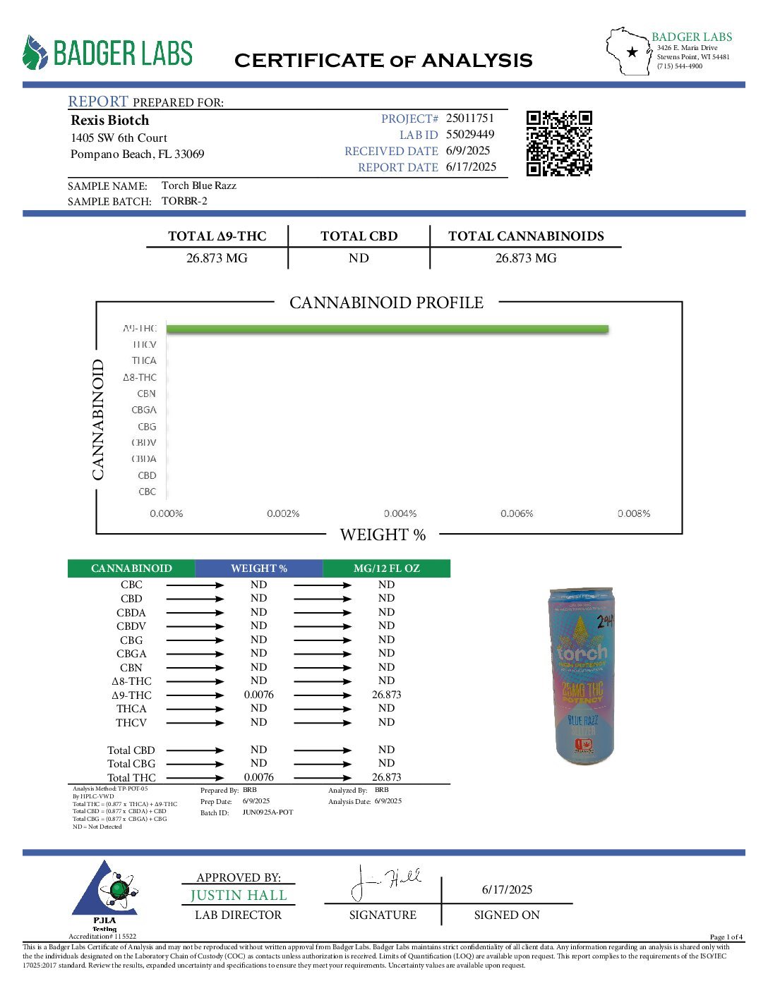 TORCH 25mg High Potency Seltzers - Image 11