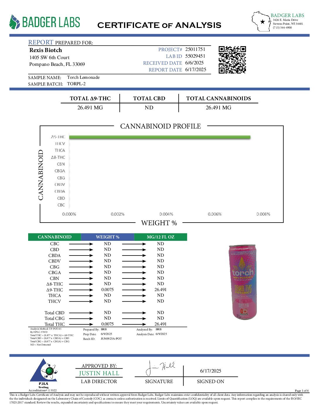 TORCH 25mg High Potency Seltzers - Image 8