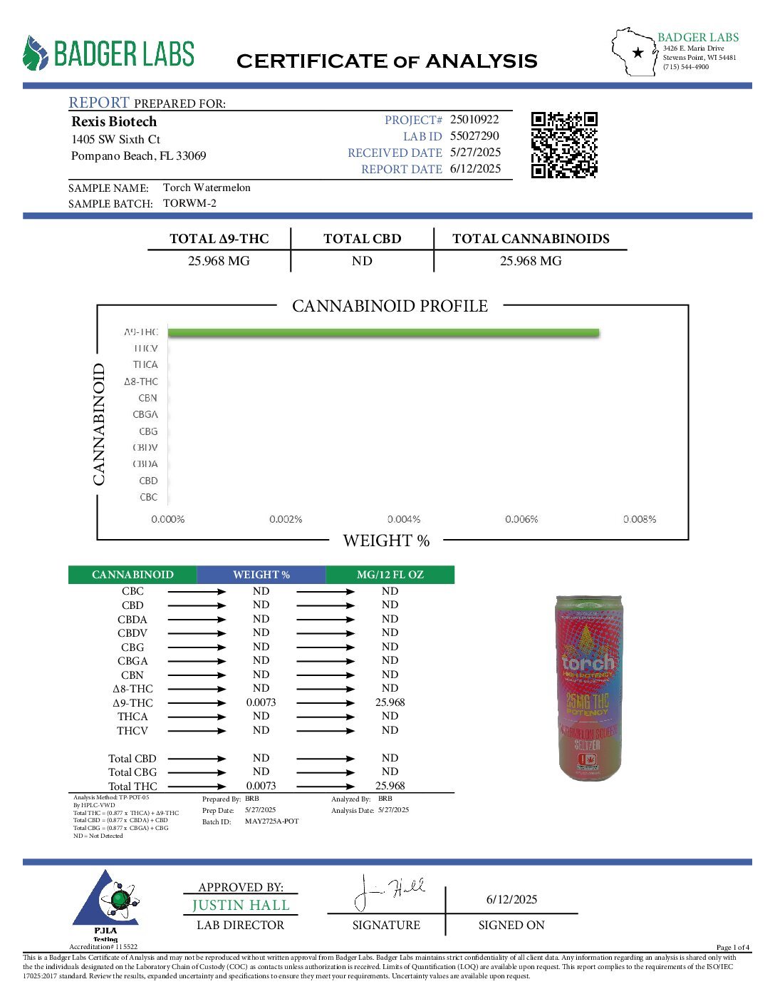 TORCH 25mg High Potency Seltzers - Image 7