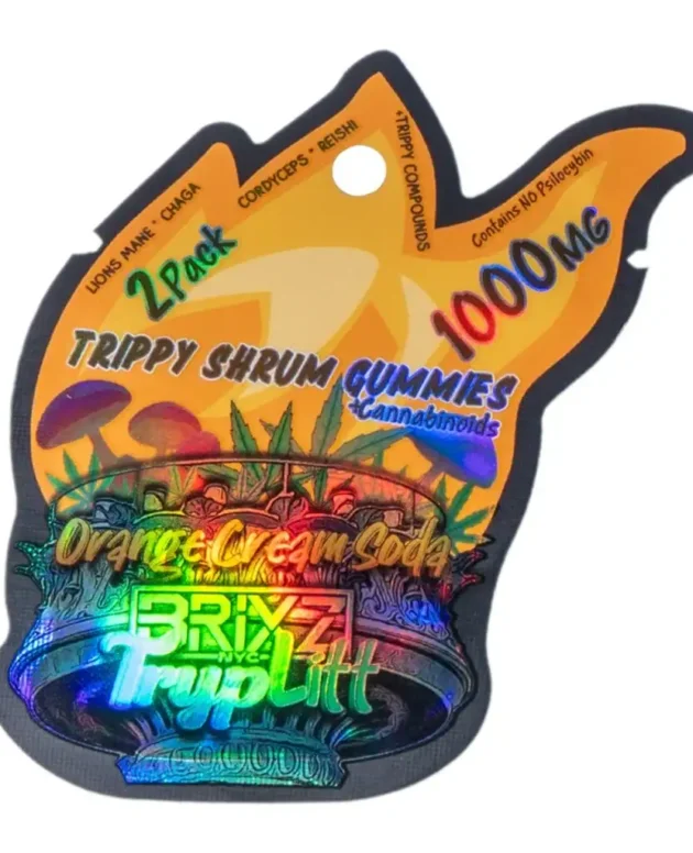 BRIXZ TrypLitt Nootropic Mushroom Gummies 2 Piece