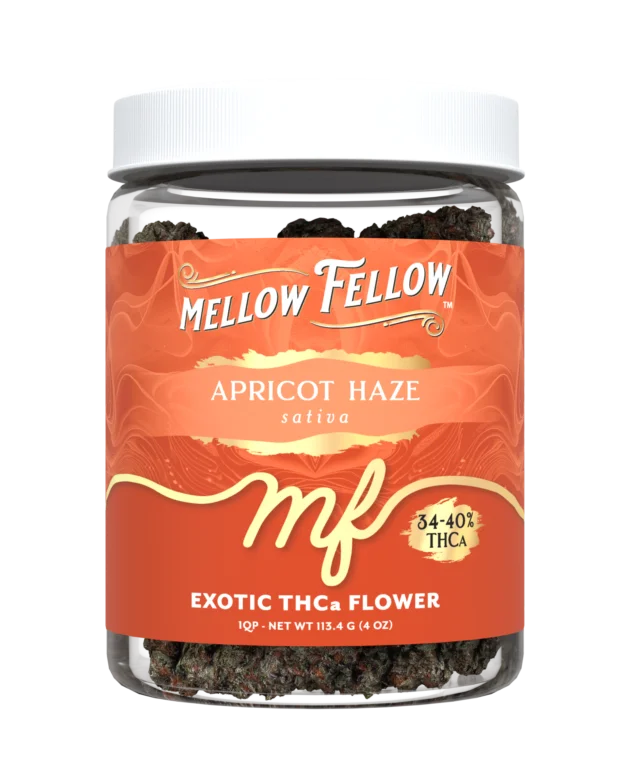 APRICOT HAZE THCA FLOWER SATIVA