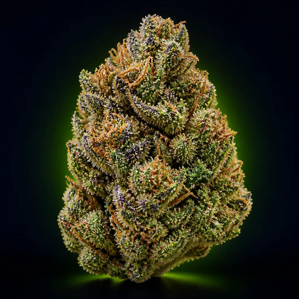 Representative close-up of premium THCA flower